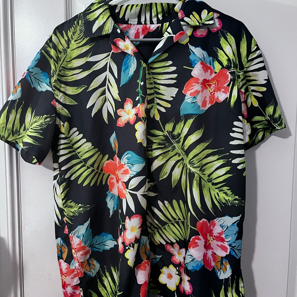 Tropical Floral Men's Shirt